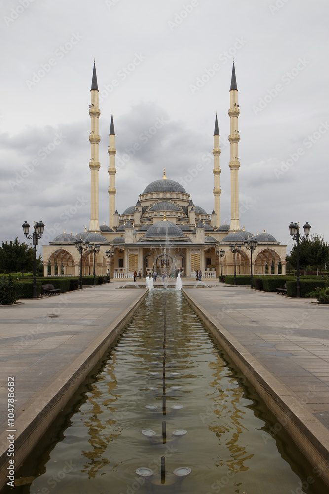 Fototapeta premium Heart of Chechnya mosque