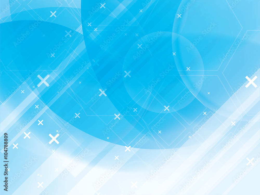 Fototapeta premium abstract technology background with hexagons