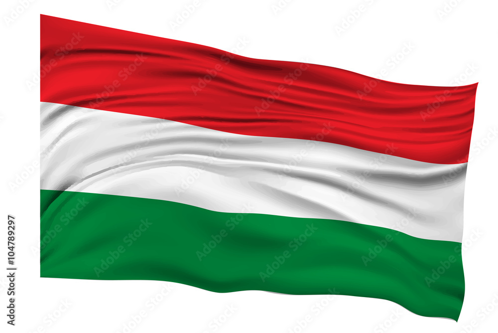 Obraz premium ハンガリー 国旗 国 アイコン