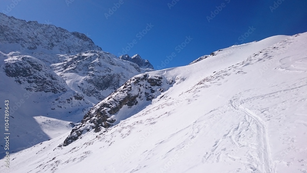 Hochalpine Skitour