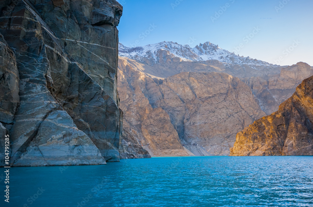 Attabad Lake in Northern Pakistan