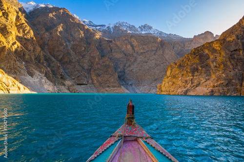 Attabad Lake in Northern Pakistan