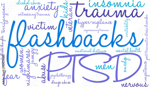 Flashbacks Word Cloud