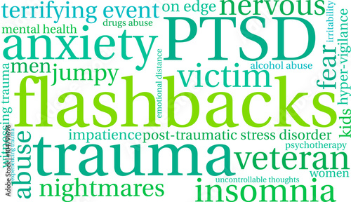 Flashbacks Word Cloud