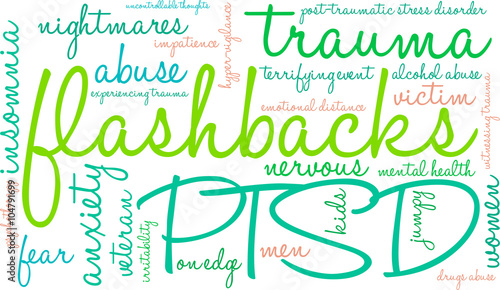 Flashbacks Word Cloud