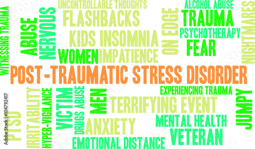 Post-Traumatic Stress Disorder Word Cloud