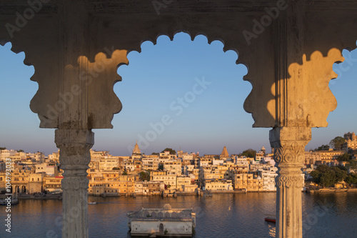 Udaipur City in Rajasthan state of India