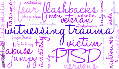 Witnessing Trauma Word Cloud