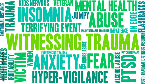 Witnessing Trauma Word Cloud