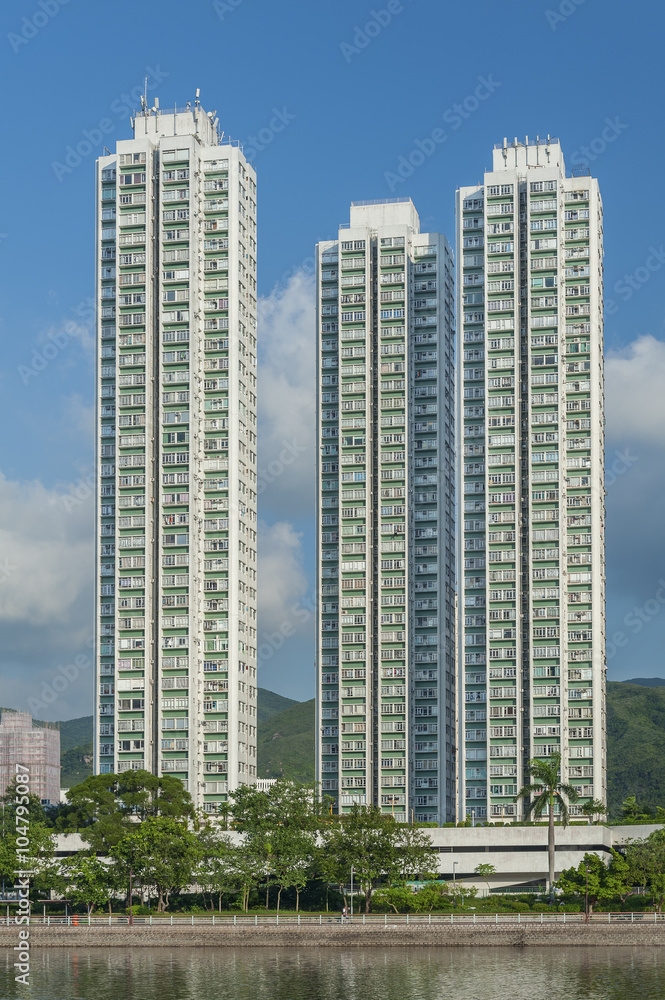 residential building in Hong Kong city residential building in Hong Kong city