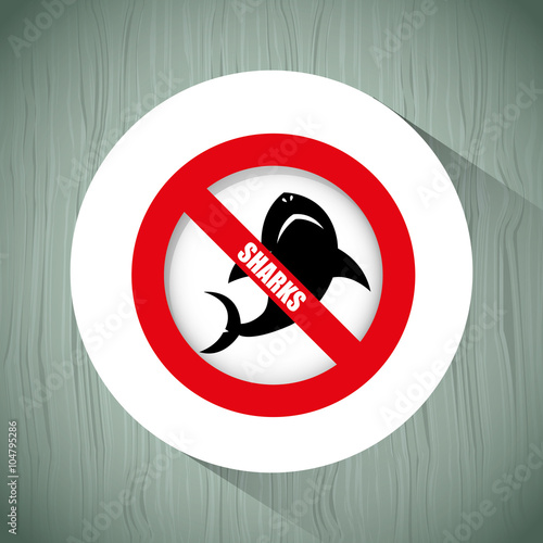 shark icon design 