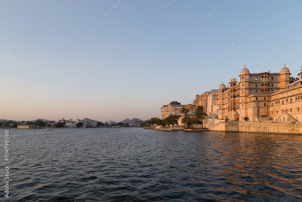 Udaipur City Palace in Rajasthan state of India Udaipur City Palace in Rajasthan state of India