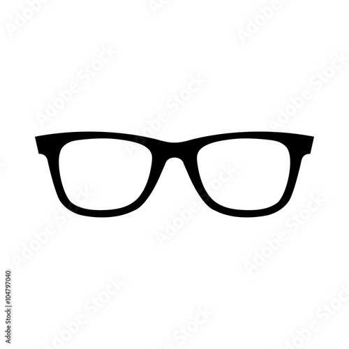 Eye Glasses vector icon