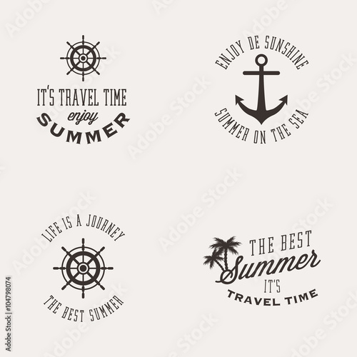 Summer Vacation label