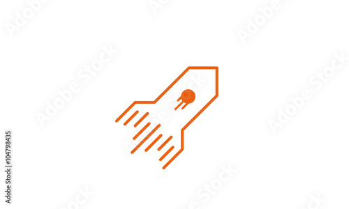 Rocket Logo Template