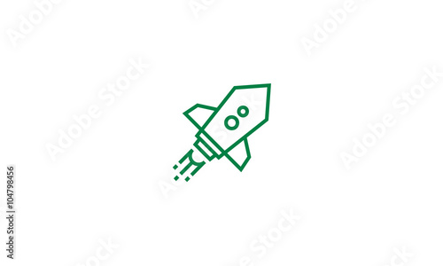 Rocket Logo Template