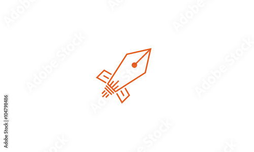 Rocket Logo Template