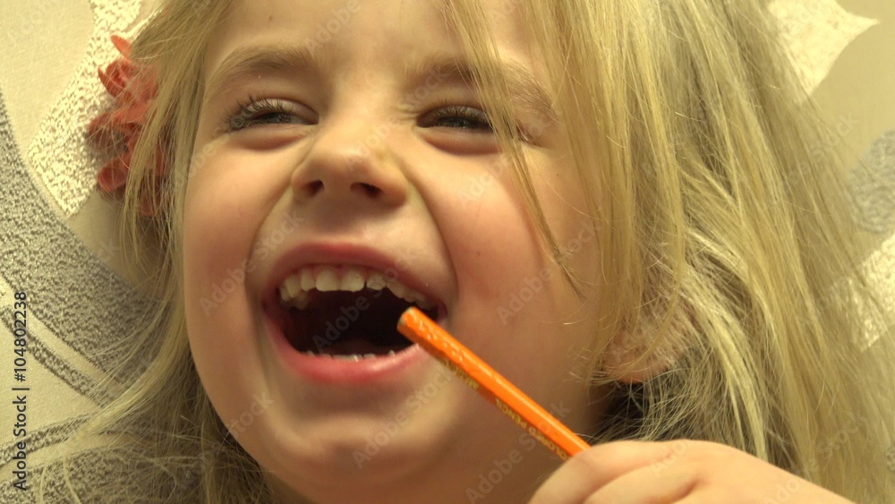 Young Beautiful Girl Laughing and Having Fun. Closeup. 4K UltraHD video. Young Beautiful Girl Laughing and Having Fun. Closeup. 4K UltraHD video.