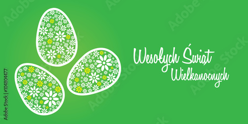 Wielkanoc kartka z życzeniami
