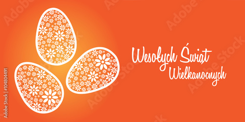 Wielkanoc kartka z życzeniami