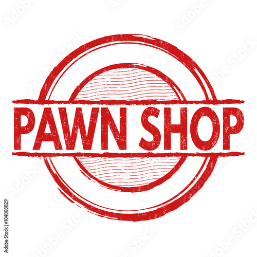 Pawn shop stamp