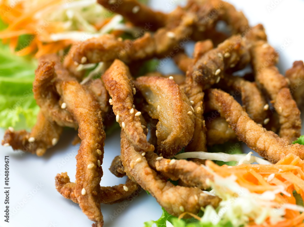 Fried pork Fried pork