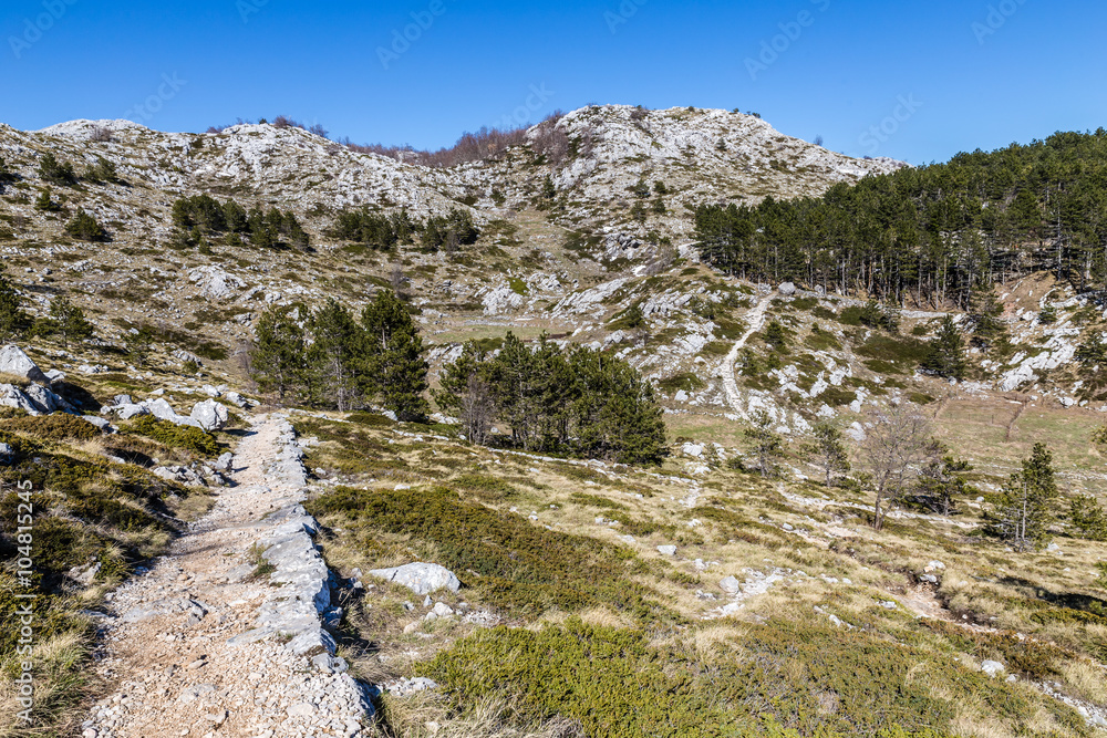 Landscape In Biokovo Mountain Nature Park-Croatia Landscape In Biokovo Mountain Nature Park-Croatia