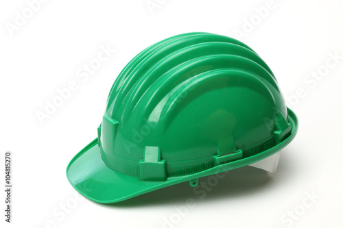 Green helmet