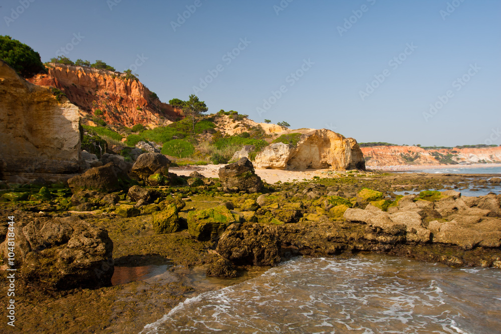 Praia de Falesia, Algarve, Portugal.