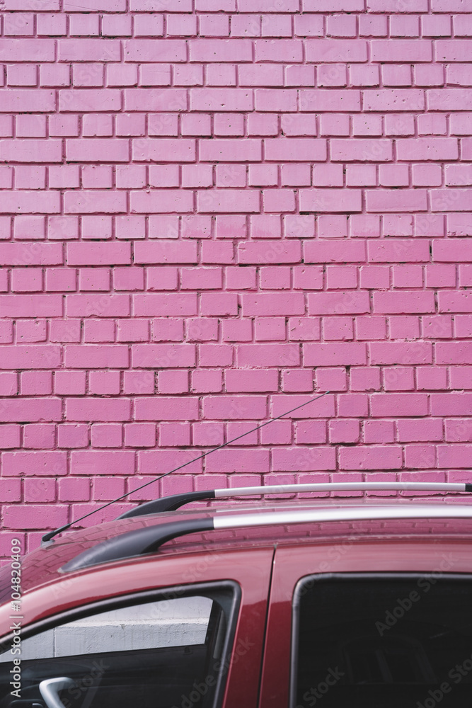 pink wall
