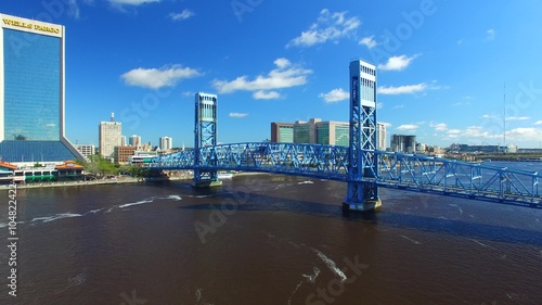 Jacksonville skyline, Florida photo