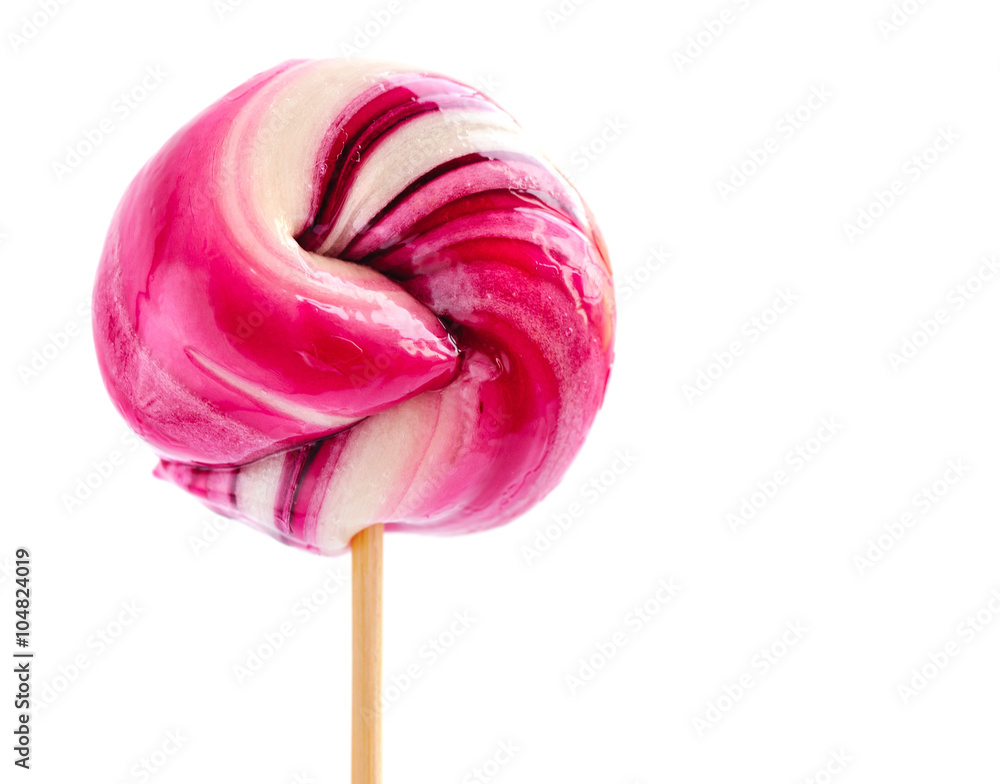 Sweet lollipop isolated on white background Sweet lollipop isolated on white background