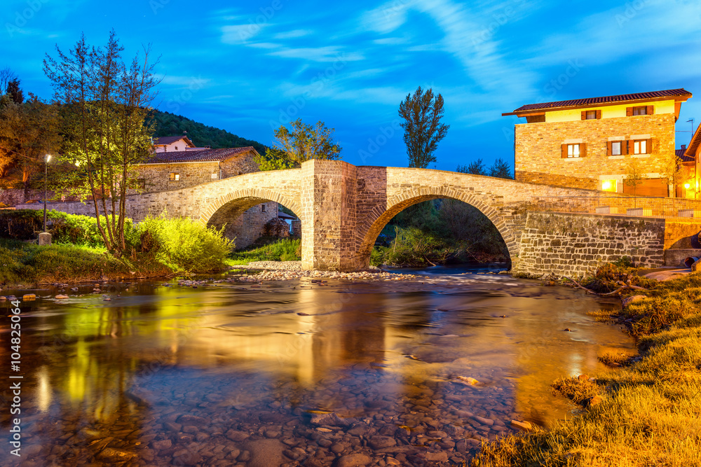 Zubiri, Puente de la Rabia, Spain