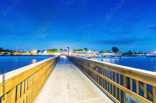 Jetty at sunset  Fort Myers - Florida