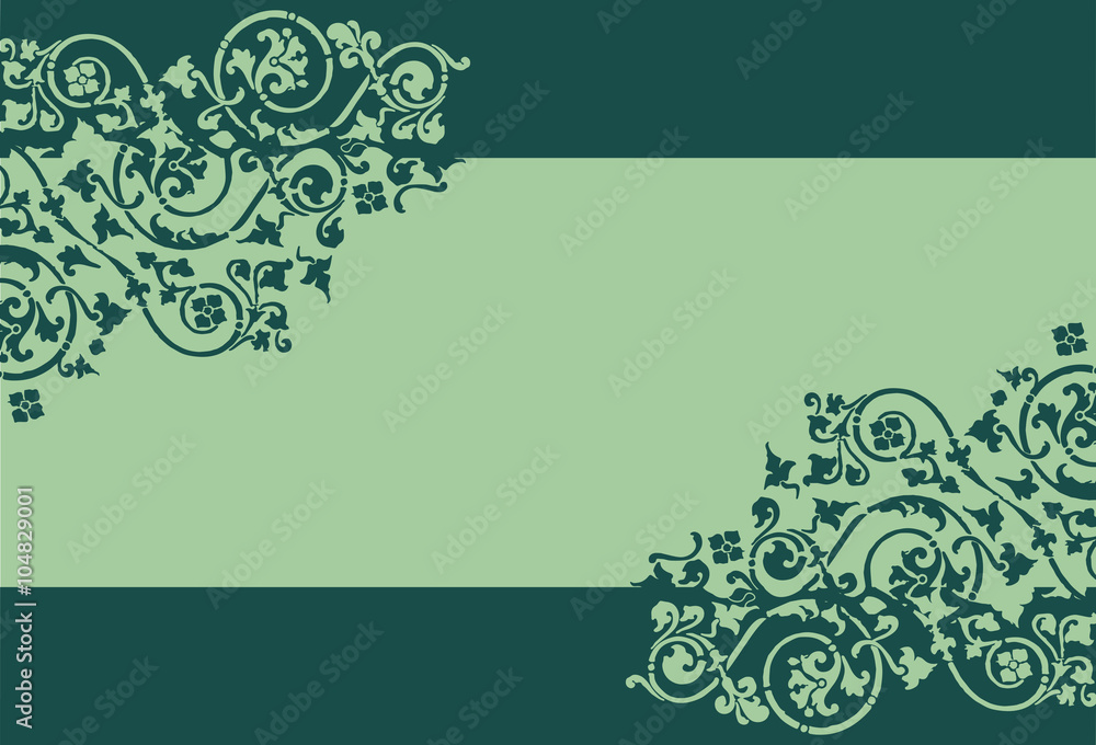 Old style vector background