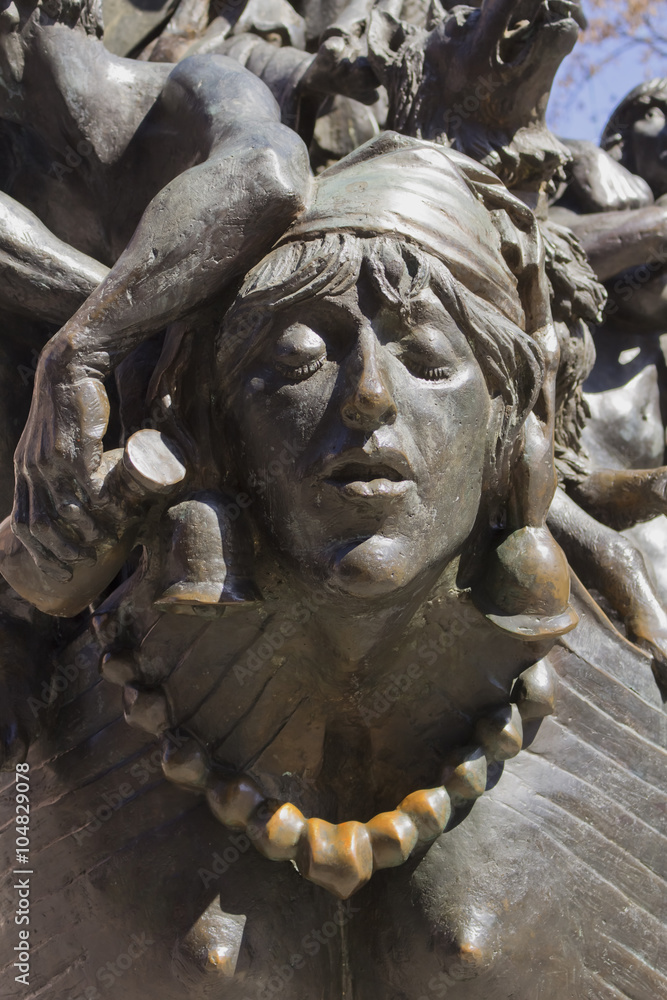 Obraz premium Nürnberg, Brunnenfigur