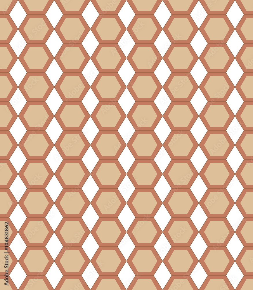 Honeycomb seamless pattern. Fashion graphic background design. Modern stylish abstract texture. Colorful template for prints, textiles, wrapping, wallpaper, website etc. VECTOR illustration Honeycomb seamless pattern. Fashion graphic background design. Modern stylish abstract texture. Colorful template for prints, textiles, wrapping, wallpaper, website etc. VECTOR illustration