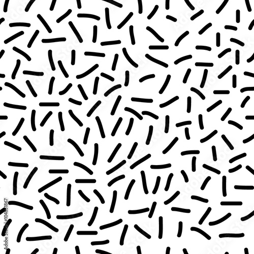 Line geometric seamless pattern. Fashion graphic background design. Modern stylish abstract texture.Monochrome template for prints  textiles  wrapping  wallpaper  website etc. VECTOR illustration