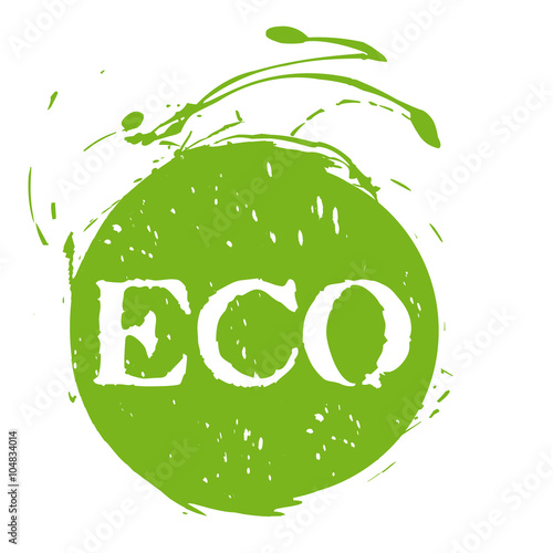 Stempel grün ECO