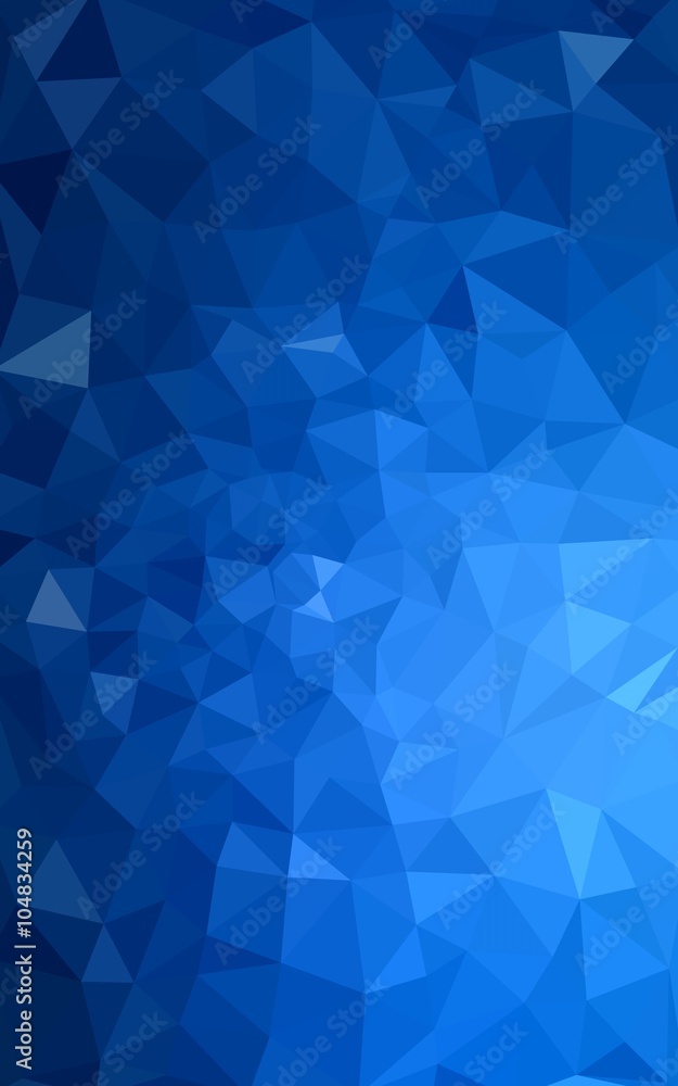 Dark blue polygonal design pattern, which consist of triangles and gradient in origami style. Dark blue polygonal design pattern, which consist of triangles and gradient in origami style.