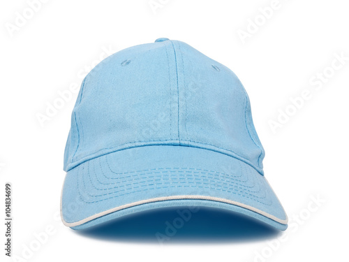 Canvas Print Light blue baseball cap