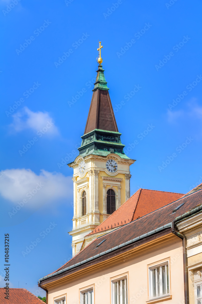 Szekesfehervar Old Town in Hungary Szekesfehervar Old Town in Hungary