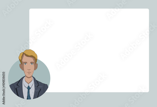 Presentation with business people. 