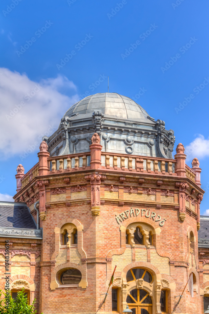 Fototapeta premium Thermal bath in Szekesfehervar