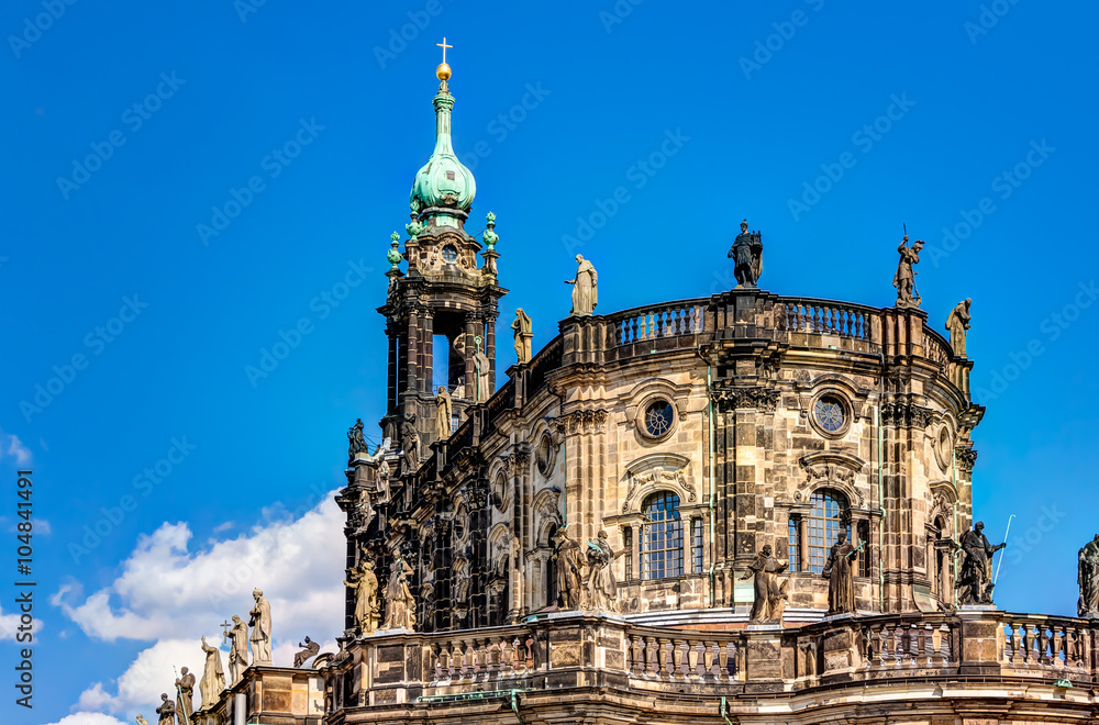 Obraz premium The Dresden Cathedral