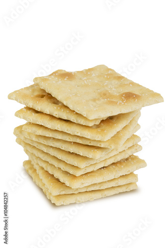 Stack of Saltine Crackers