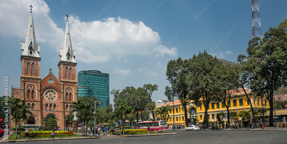 Obraz premium Ho-Chi-Minh-Stadt