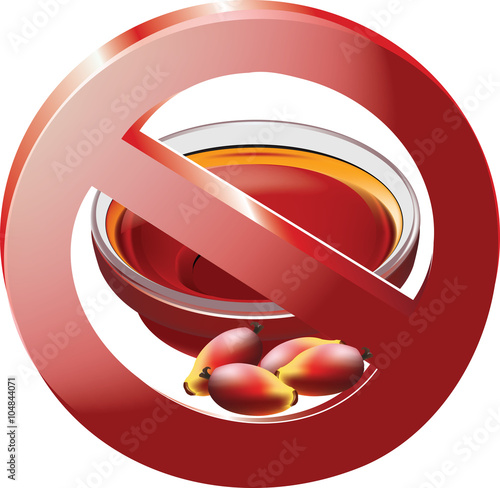 stop all'olio di palma