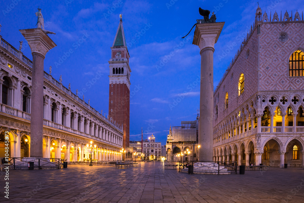 Fototapeta premium Plac Świętego Marka w Wenecji