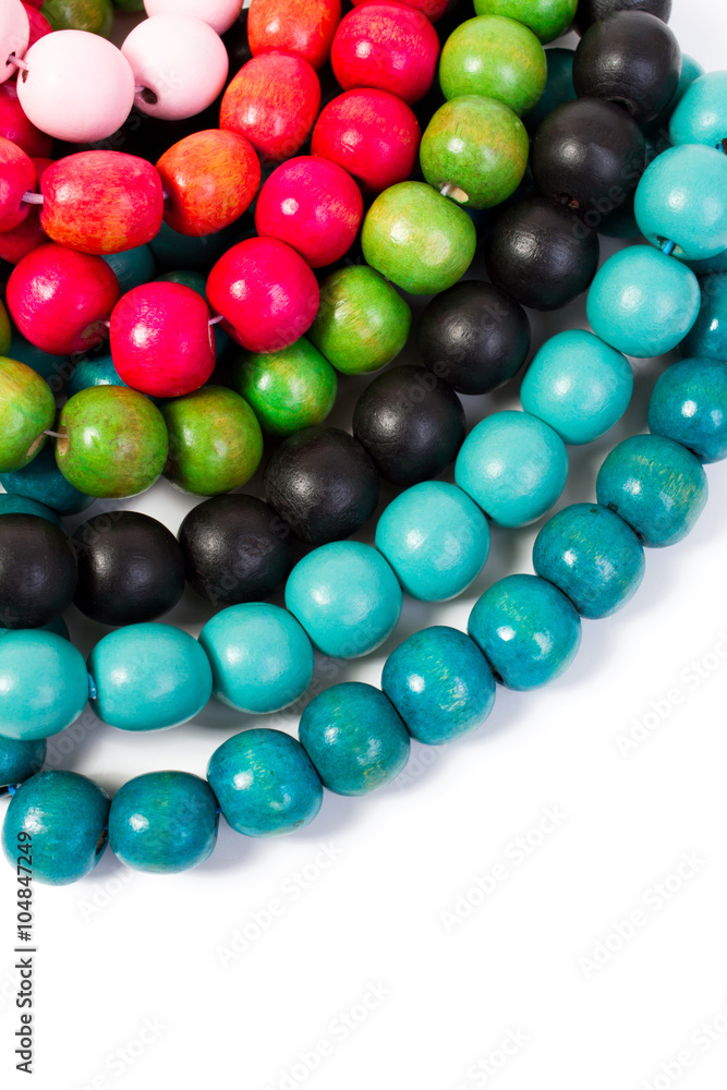 colored wooden necklaces colored wooden necklaces